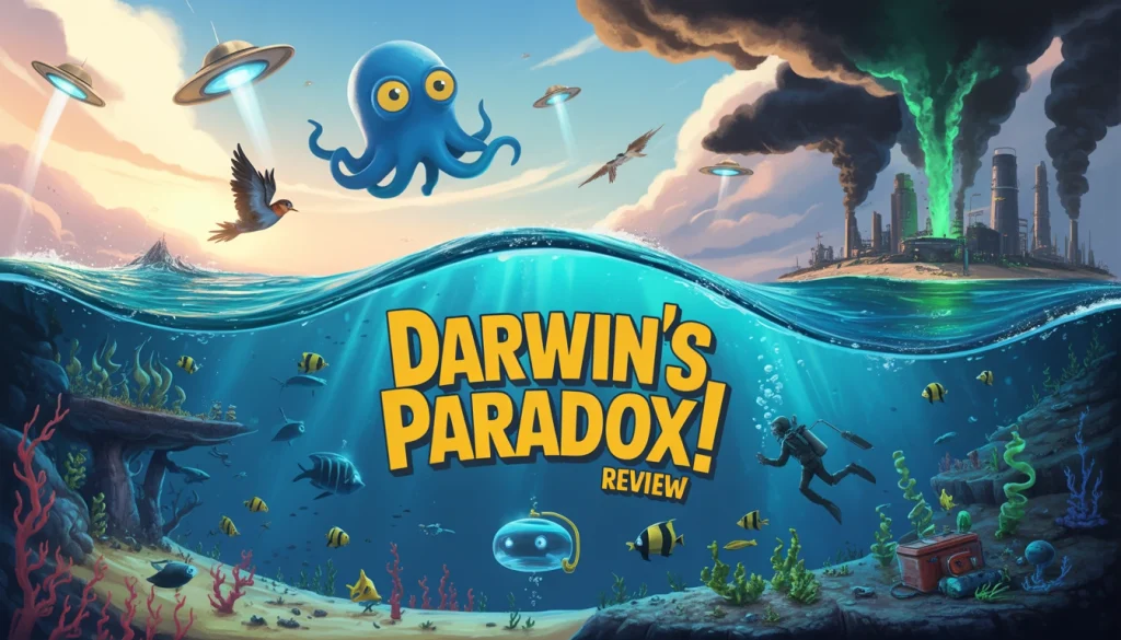 Darwin’s Paradox! PC Review: A Brilliant, Stealthy Octopus Adventure