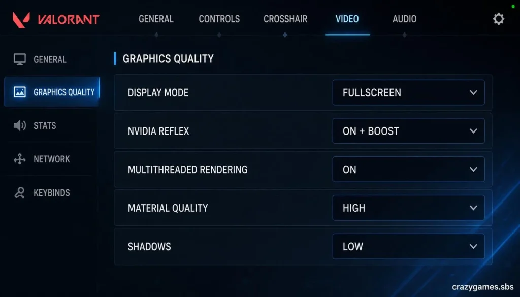 Best Settings for High FPS